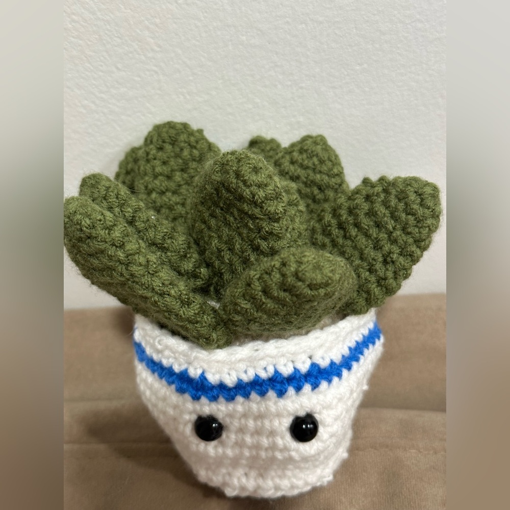 Amigurumi succulent